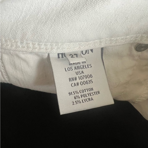 Hudson Jeans 🔲 Black and White Skinny Fit with Bold Contrast - Picture 7 of 7